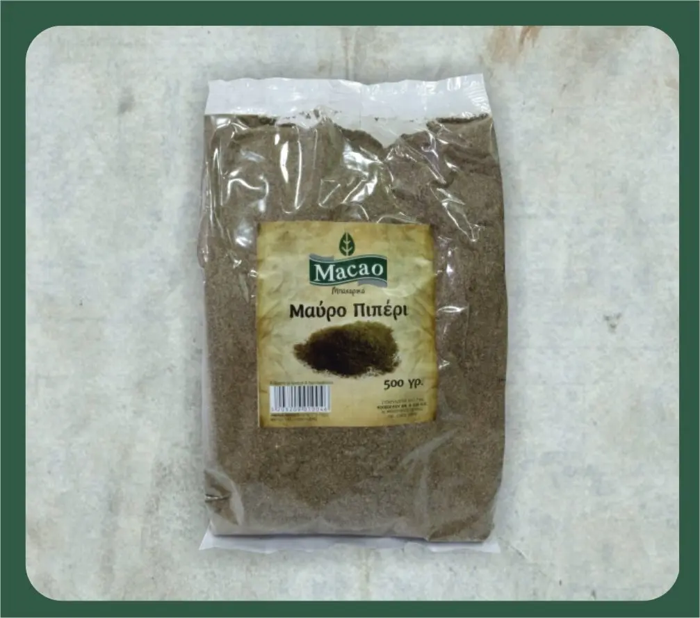 BLACK PEPPER - MACAO - 500 GR