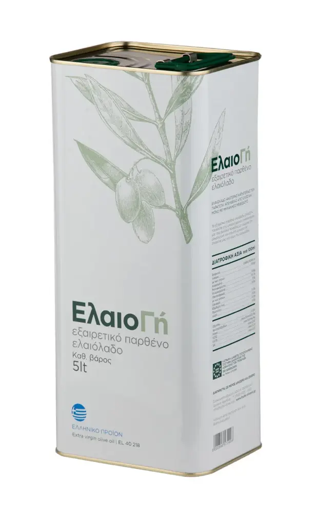 EXTRA VIRGIN OLIVE OIL - ELAIOGI - 5 LT