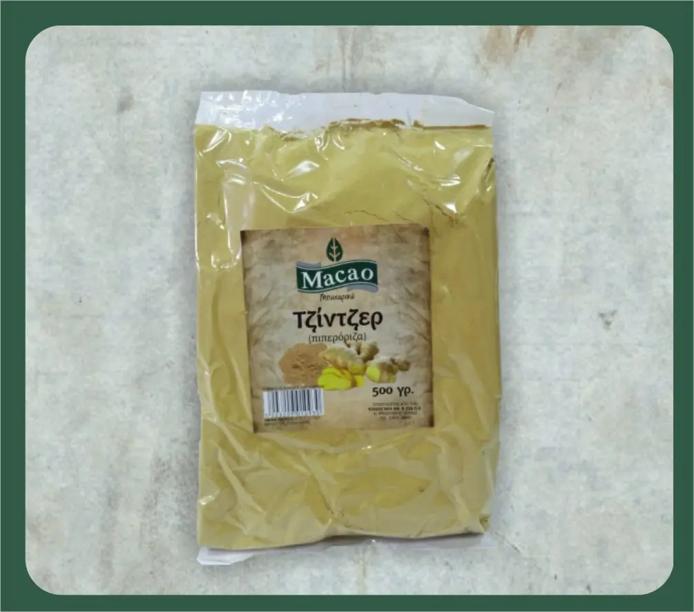 GINGER POWDER - MACAO - 500 GR