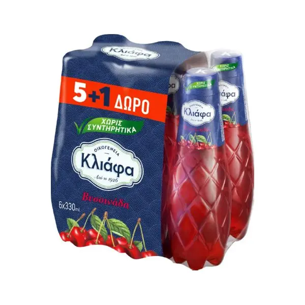 SOUR CHERRY SODA - Kliafa - 6x330ml