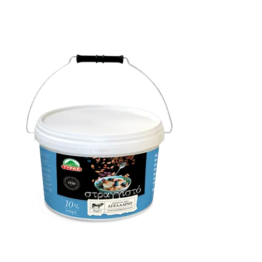 GREEK YOGHURT STRAINED 5% - Tyras - 5kg