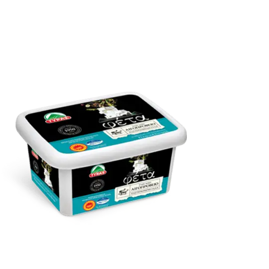 CHEESE FETA PDO - Tyras - 400g - Sliced