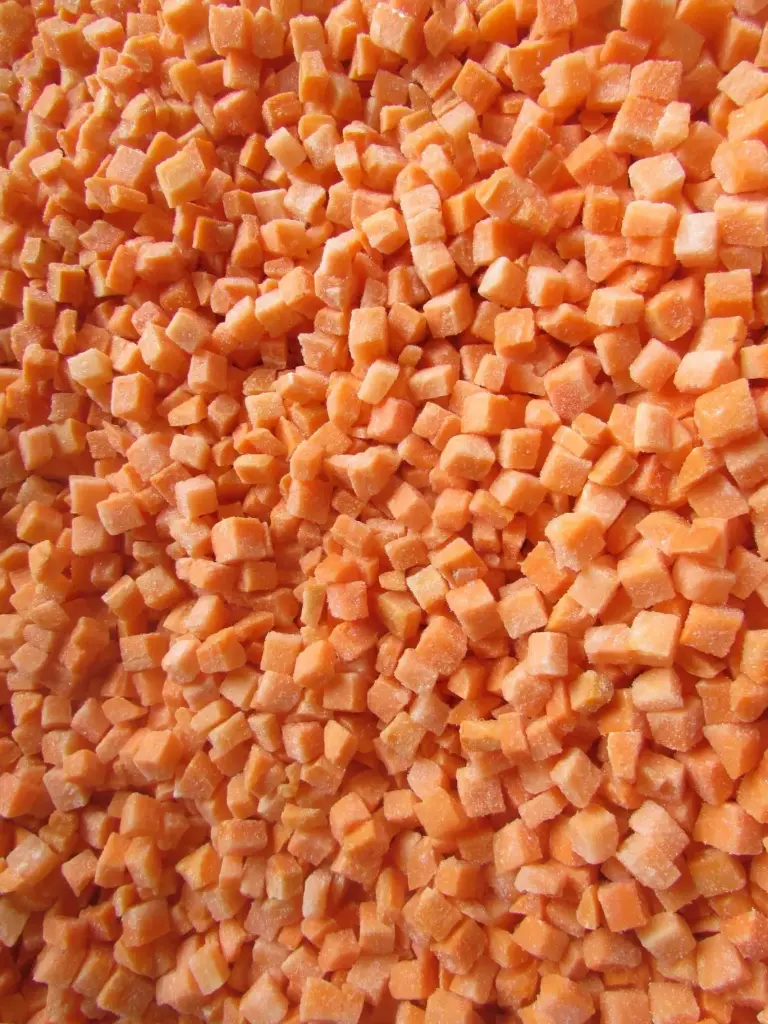 CARROTS DICED IQF - EGCT
