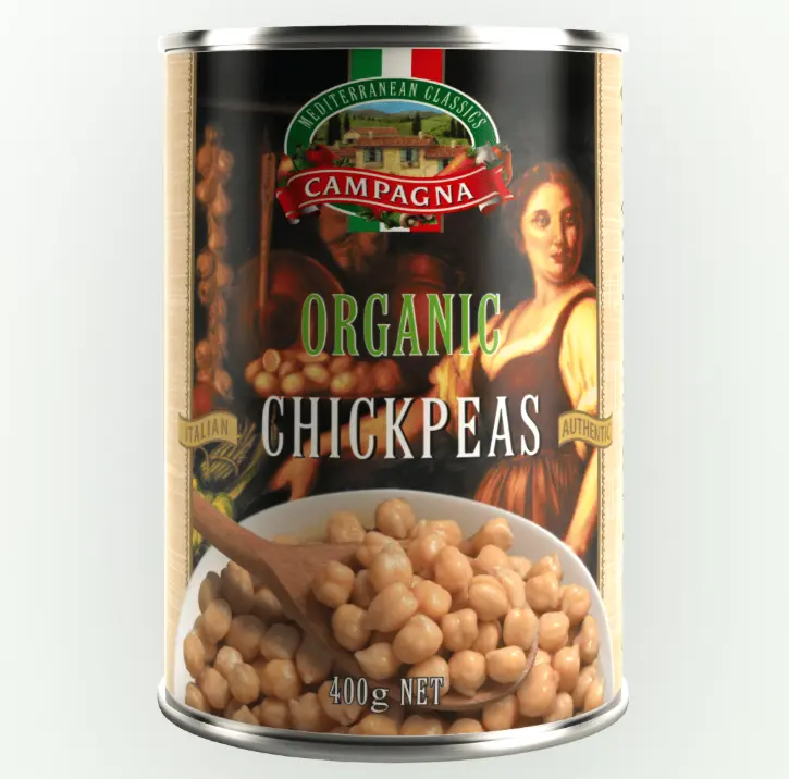 CANNED CHICKPEAS - Campagna - 2.55kg