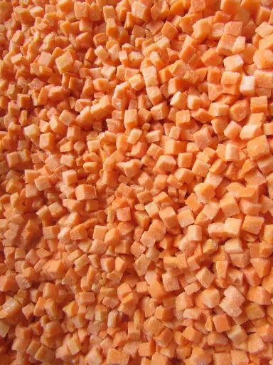 CARROTS DICED FROZEN - EGCT - 10 KG