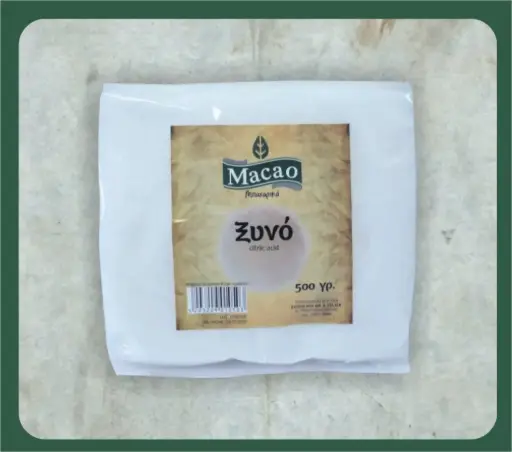 CITRIC ACID - MACAO - 500 GR