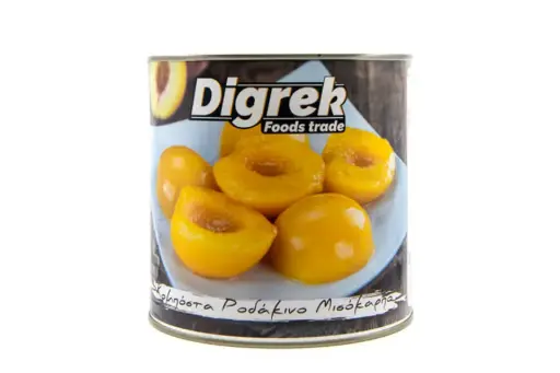 COMPOTE PEACH HALF FRUIT - DIGREK - 820 GR