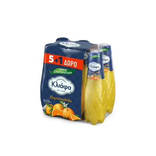 ORANGEADE - KLIAFAS - 6x330 ml
