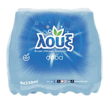 SODA WATER - LOUX - 6x330 ML