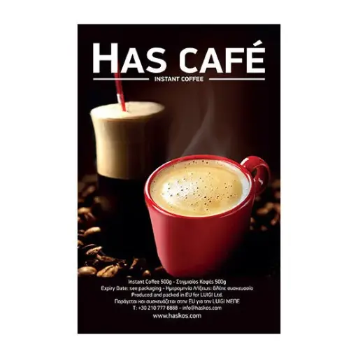 INSTANT COFFEE - HAS CAFE - 500gr