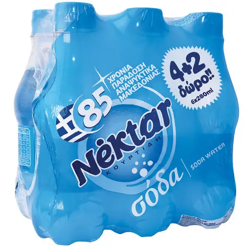 SODA WATER - NEKTAR - 24x330ml - Can