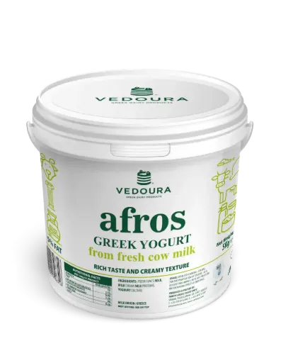 GREEK YOGHURT STRAINED 5% - Afros - 5kg