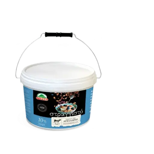 GREEK YOGHURT STRAINED 5% - Tyras - 5kg