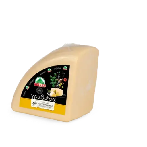 GRAVIERA CHEESE GOAT-SHEEP MILK - Tyras - 2kg