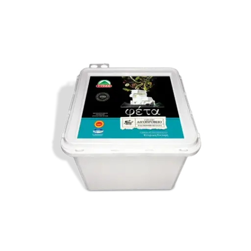 CHEESE WHITE 'AGELADINO' - Tyras - 4kg - Sliced