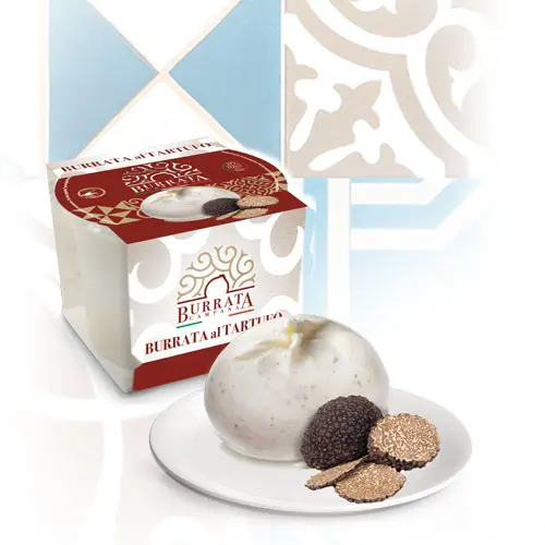 BURRATA TARTUFATA - Casearia Cioffi - 125gr 